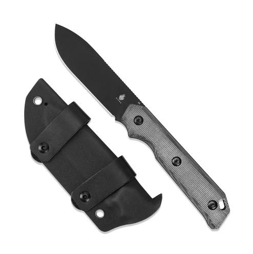 Kizer Begleiter Fixed Blade Knife 3.77 Inch Plain Drop Point with Sheath
