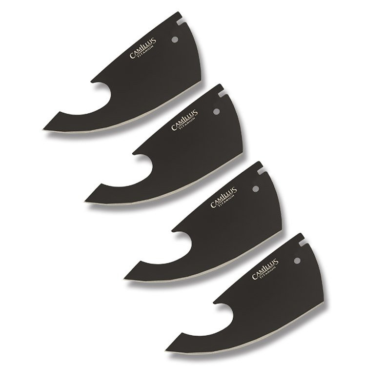 Camillus TigerSharp Skinning 4-Blade Pack Replacement Blades CM18569
