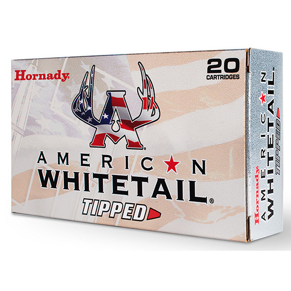 Hornady American Whitetail Tipped 350 Legend 20 Rounds Brass Centerfire 165 Grain FTX