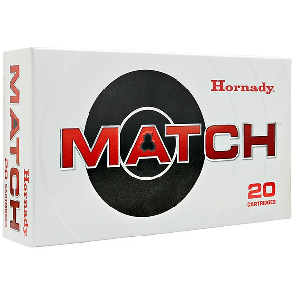 Hornady 22 ARC Rifle Ammunition Centerfire Brass 20 Rounds 88 Grain ELD Match 