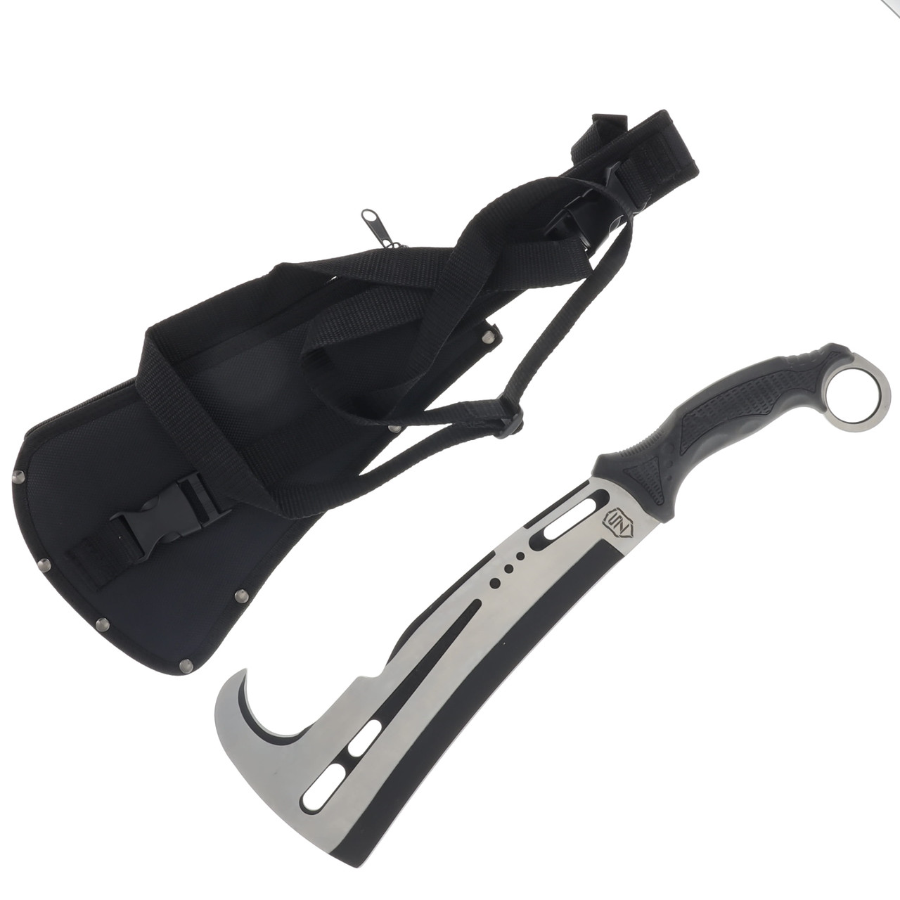 Sierra Zulu Clawhook Machete 10.7 Inch Plain Dual Guthook SZ-5601