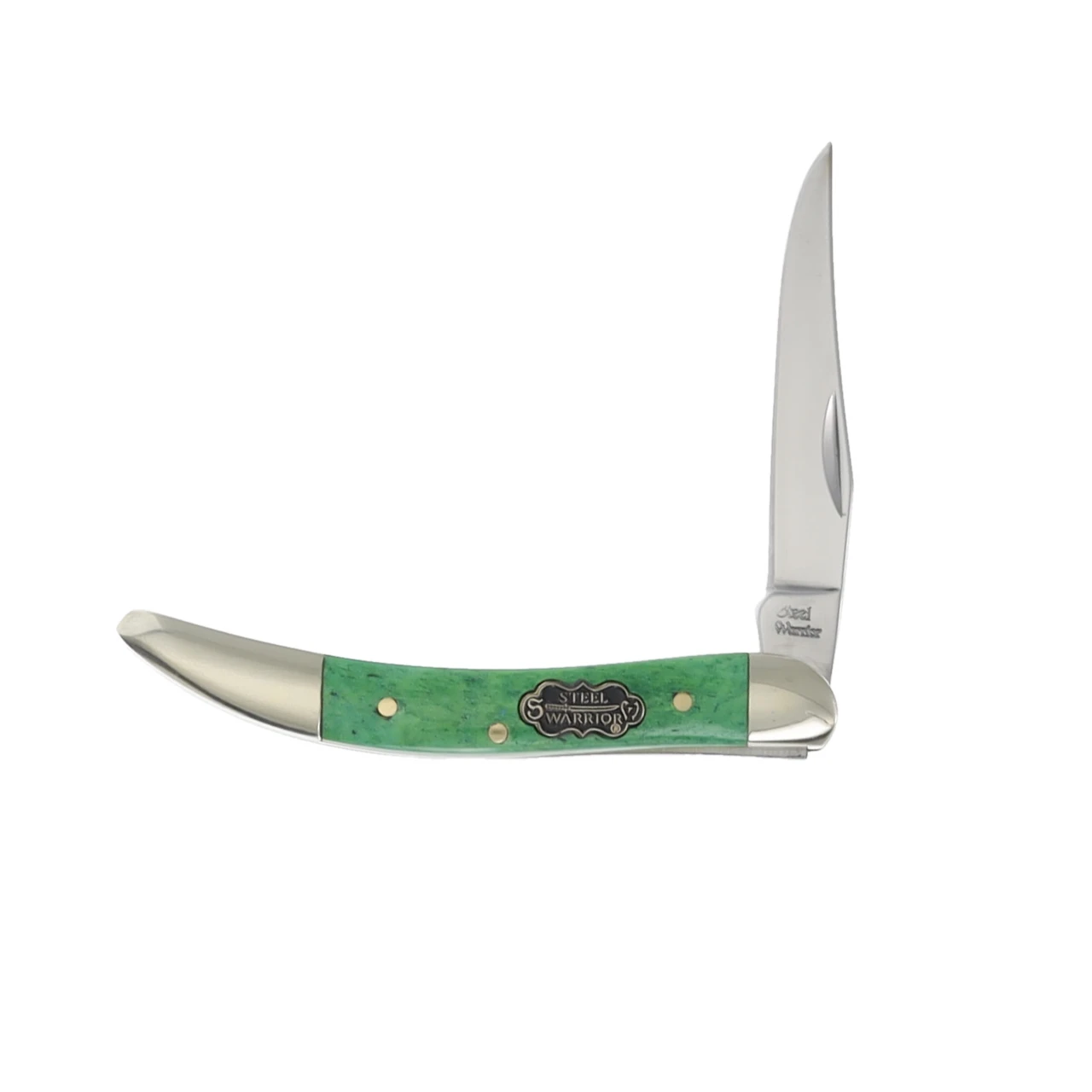 Frost Cutlery Steel Warrior Green Smooth Bone Toothpick