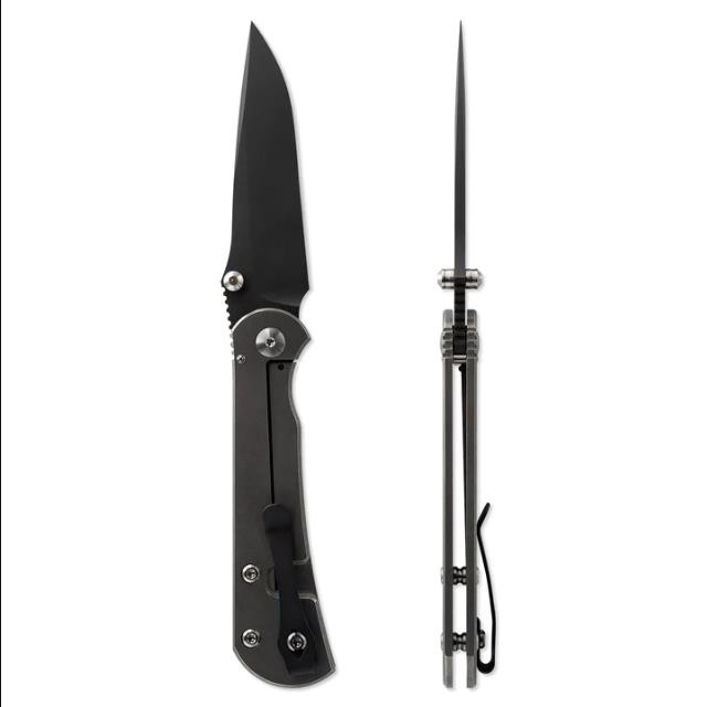 Toor Merchant 2.0 S Folding Knife Stone 3.75in Plain Oxide Drop Point