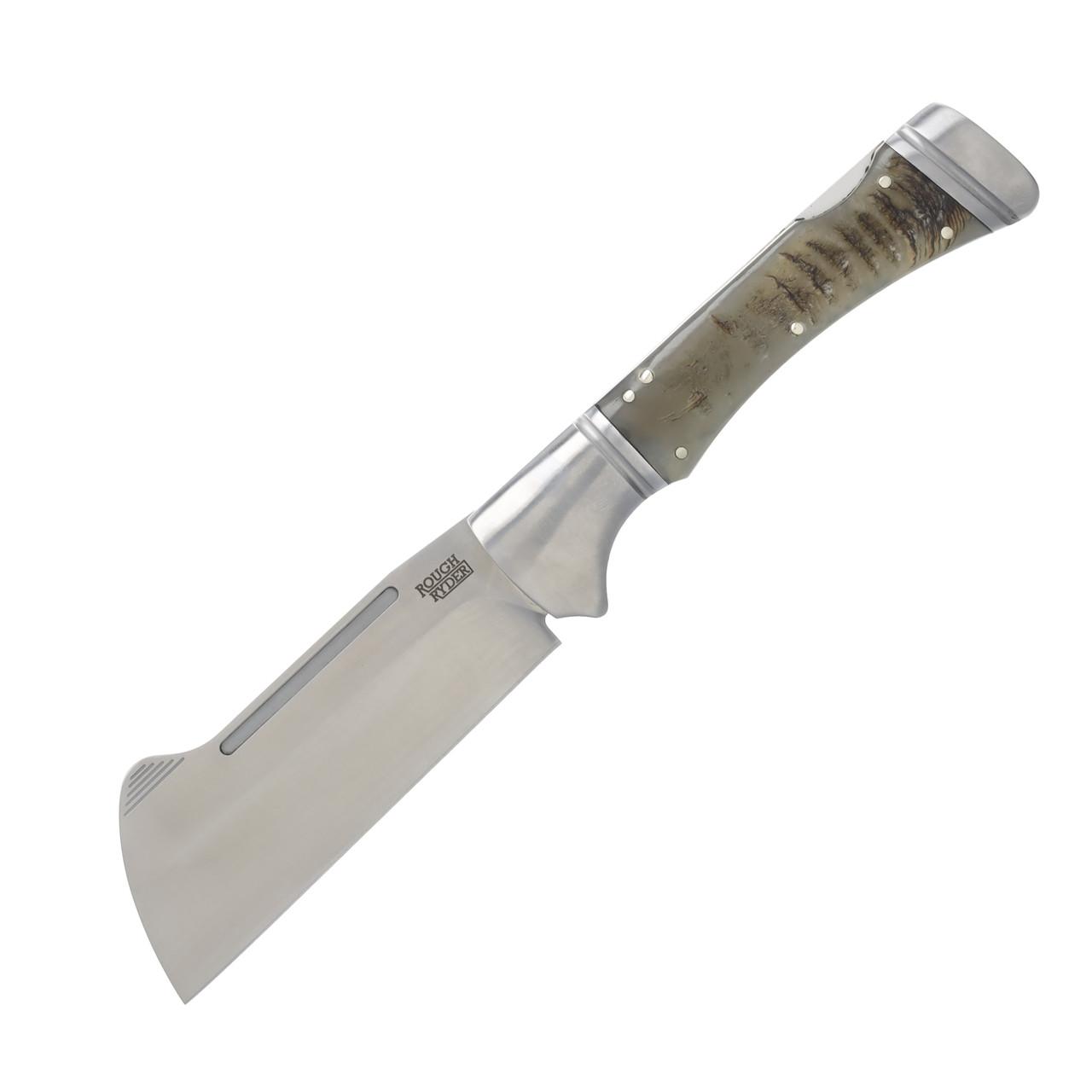 Rough Ryder Big Horn Lockback Cleaver RR2589 - Smoky Mountain