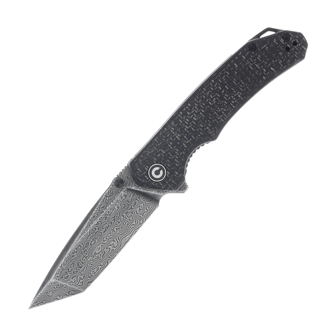 CIVIVI Brazen Folding Knife 3.46 Inch Plain Tanto Open