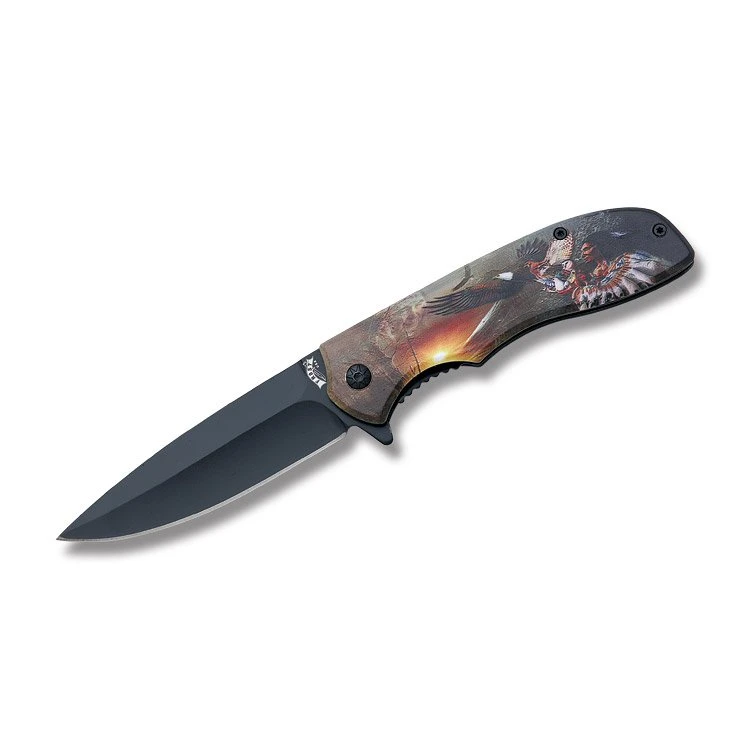 Frost Cutlery Snapshot Tactical Eagle Spring Assisted Folding Knife