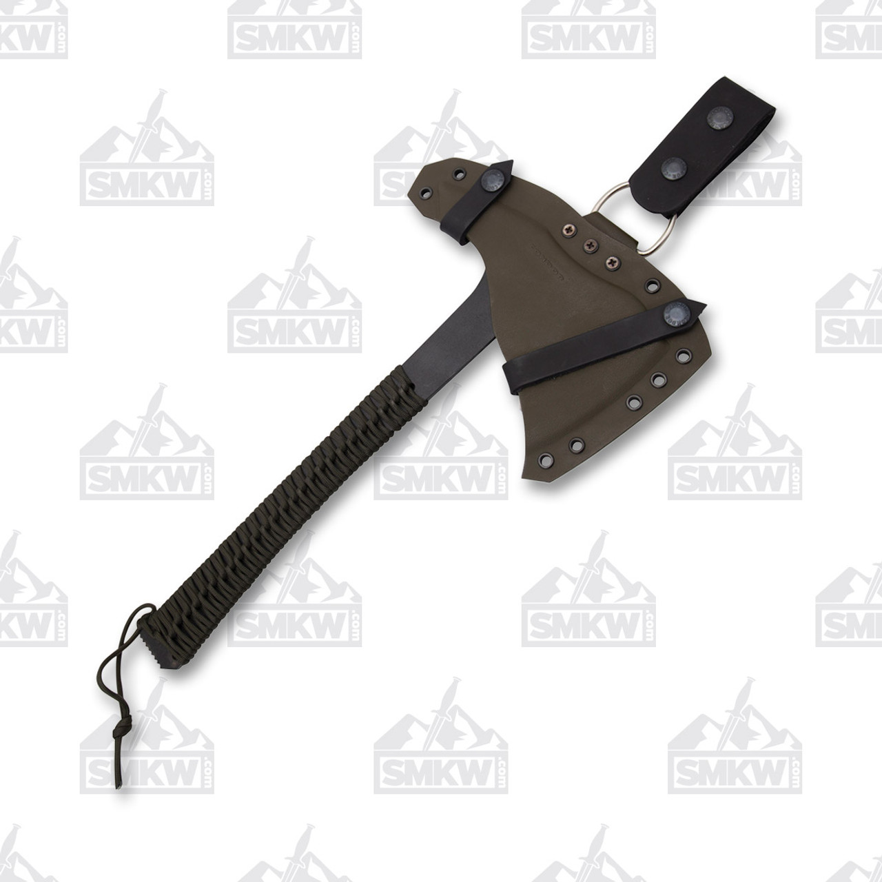 Condor Tool and Knife Sentinel Axe Army Green Paracord 14.5