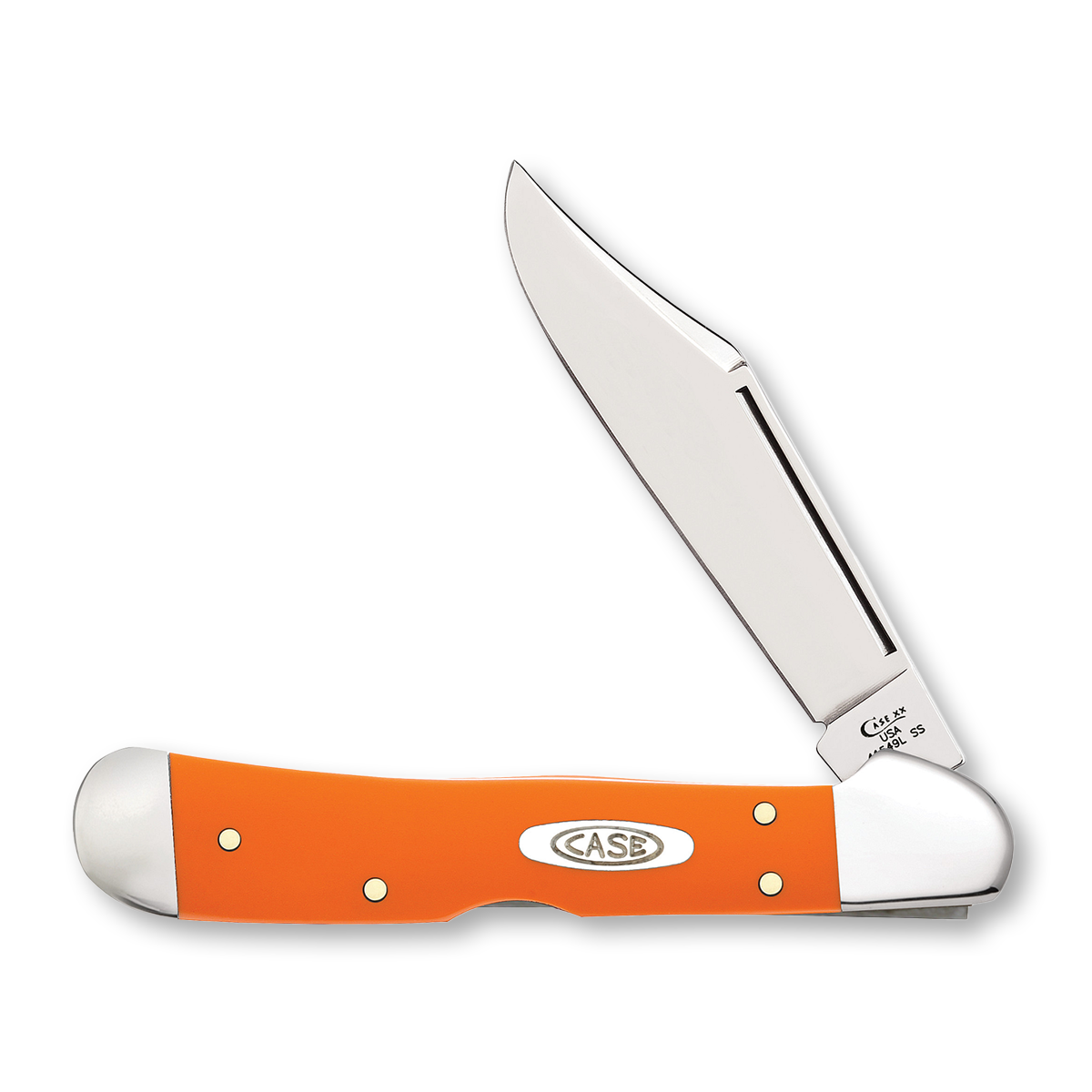 CA80508 Case Smooth Orange Synthetic CopperLock
