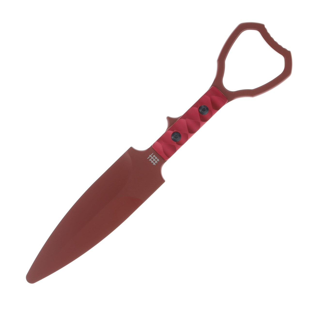Halfbreed Compact Clearance Knife Trainer Gen 2/Red Sculpted Handles/420J