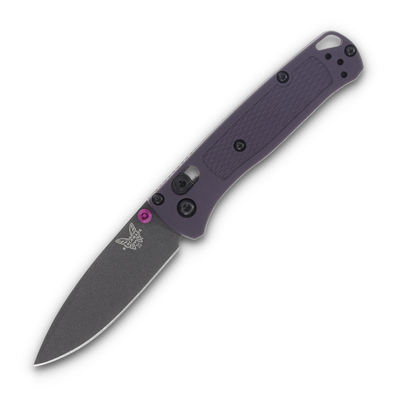 Benchmade Mini Bugout AXIS Lock Folder Dark Purple Grivory
