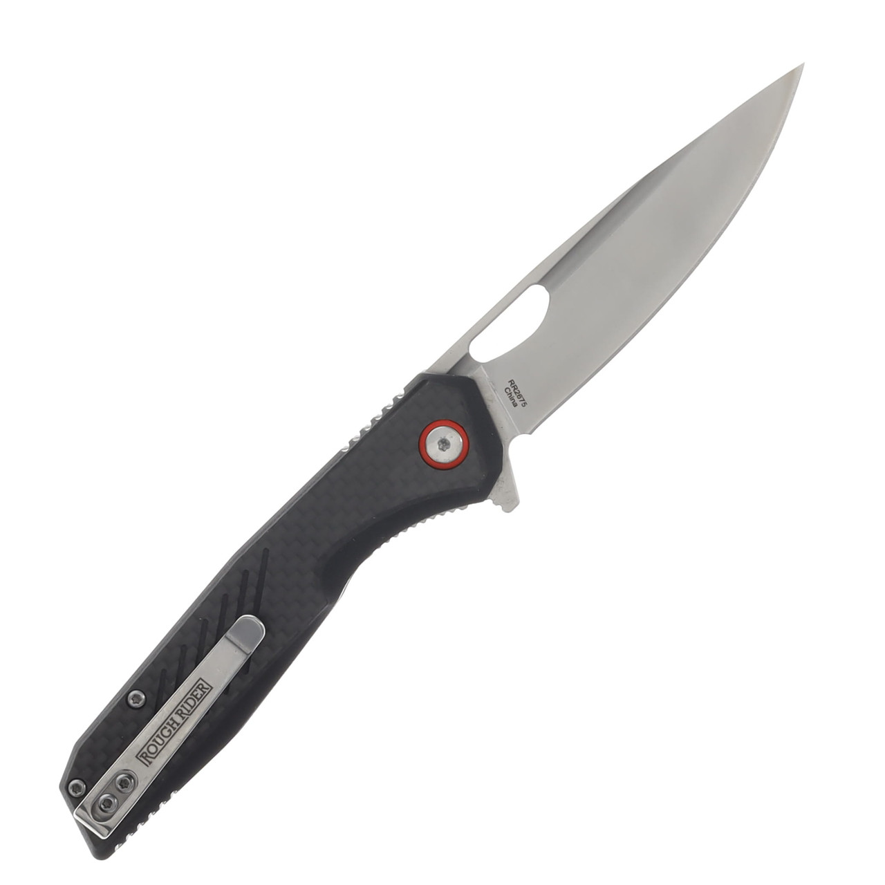 Rough Rider Carbon Fiber/G-10 Linerlock Folding Knife RR2675