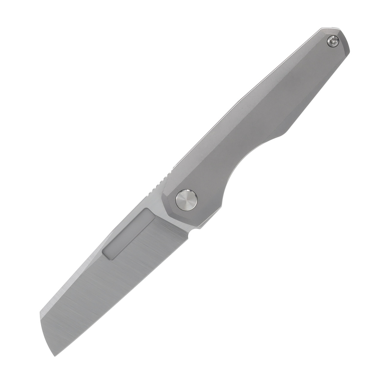Vero Neuron 2.76in Belt Satin M390 Titanium Stonewash V-N-BSS-FK