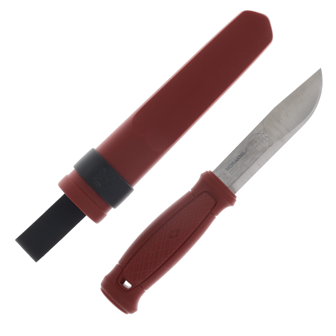 Morakniv Kansbol Dala Red Edition 4.3in Satin Drop Point Fixed Blade FS14143