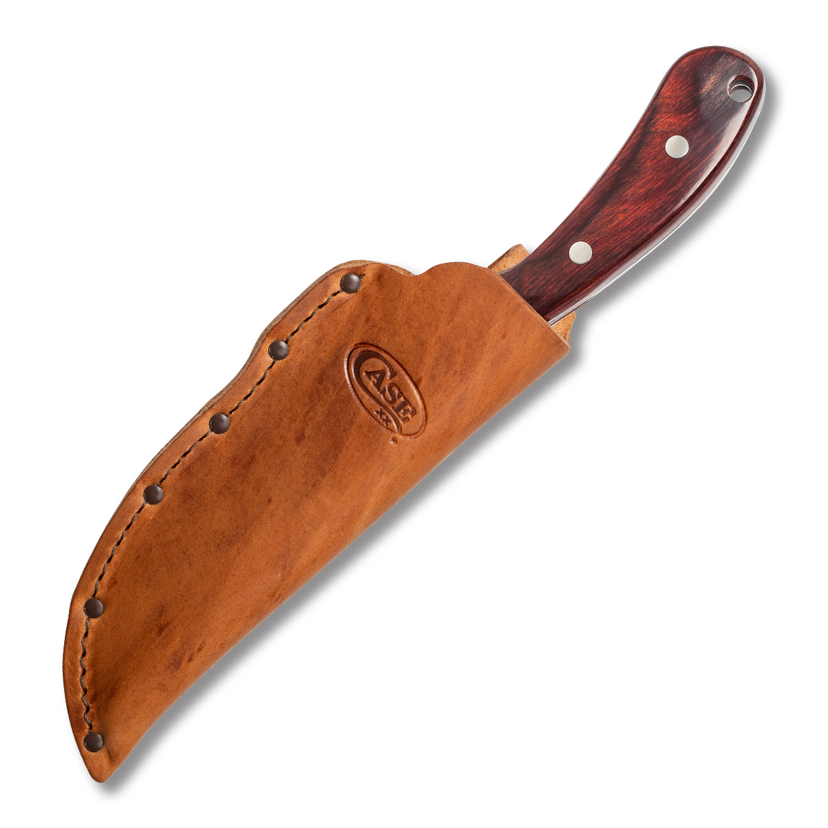 Case Rosewood Ridgeback Hunter Fixed Blade Knife CA398 - Smoky