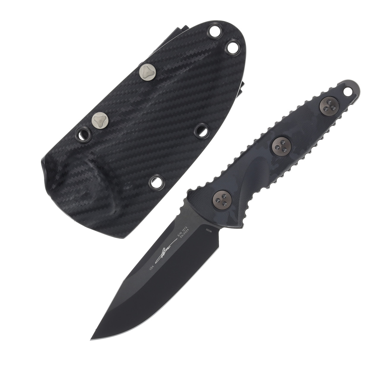 MICROTECH Socom Alpha® Mini S/E Signature Series Urban Camo Handle DLC Standard DLC Hardware