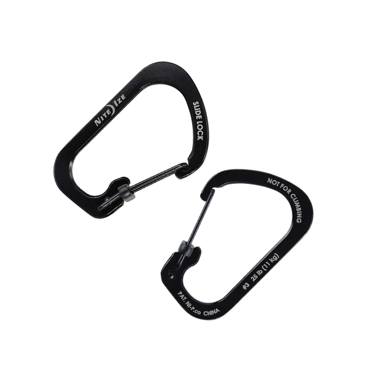 Nite Ize Slidelock Carabiner Black NI037038