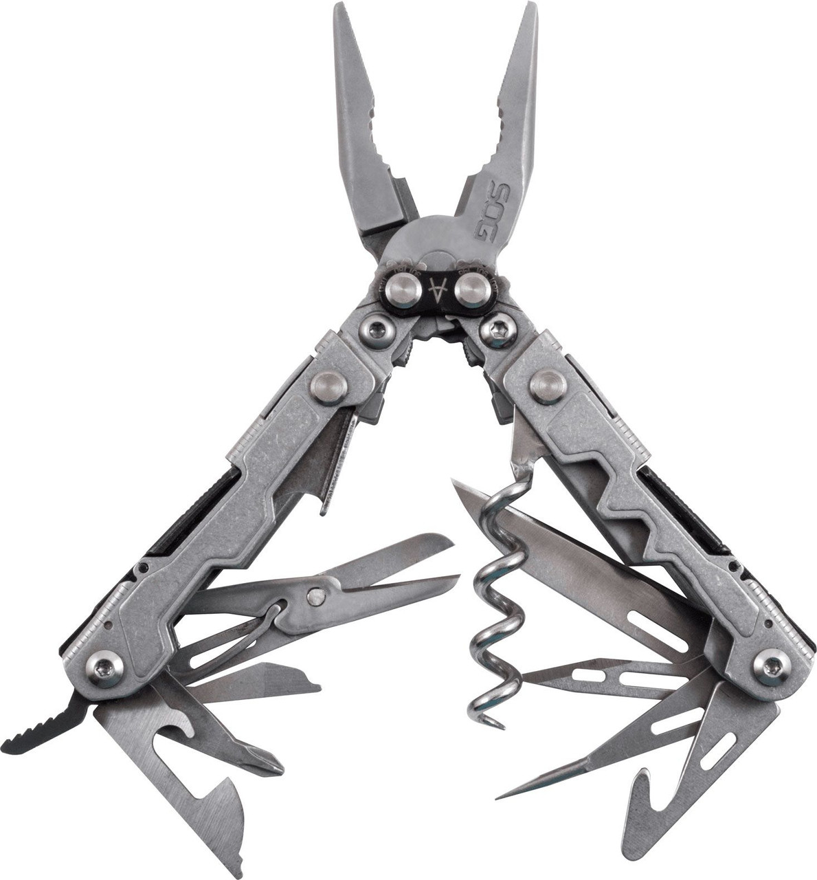 SOG Knives Powerlitre Multi-Tool Stonewash 17-Tool