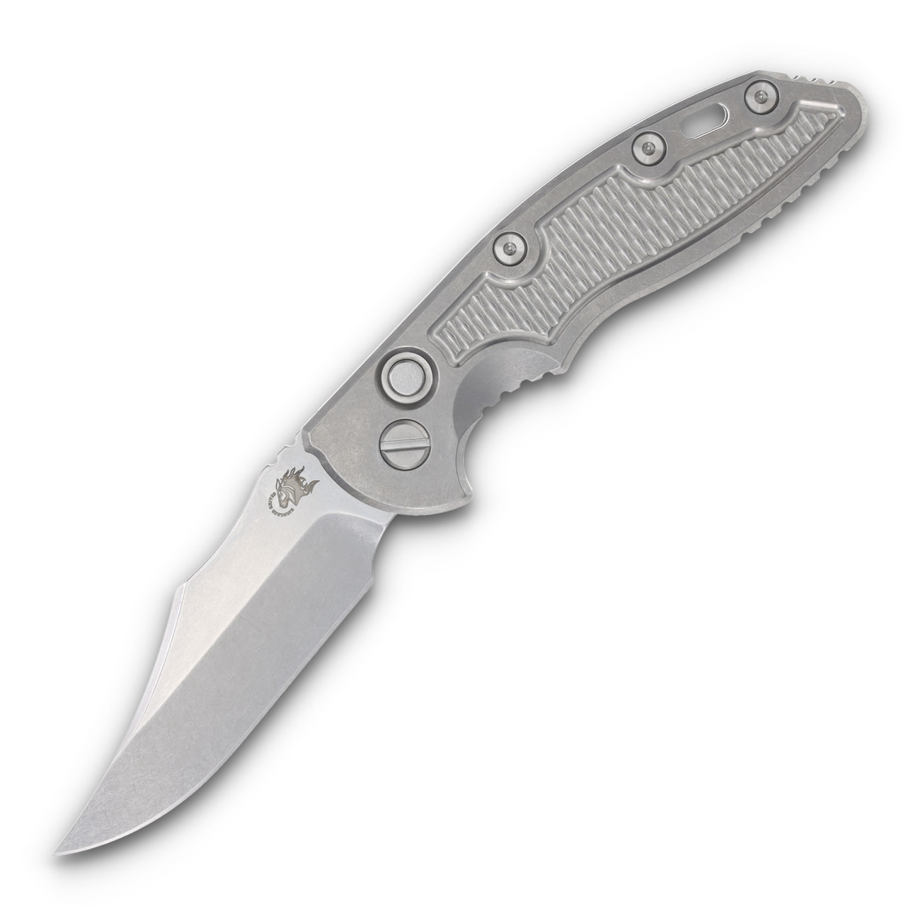Hinderer Auto XM-18 Bowie Stonewash