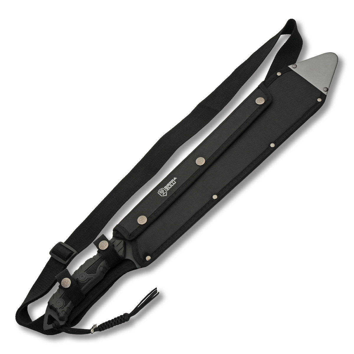 Sierra Zulu 24 Inch Trident Machete Clampack SZ-5606CP - Smoky