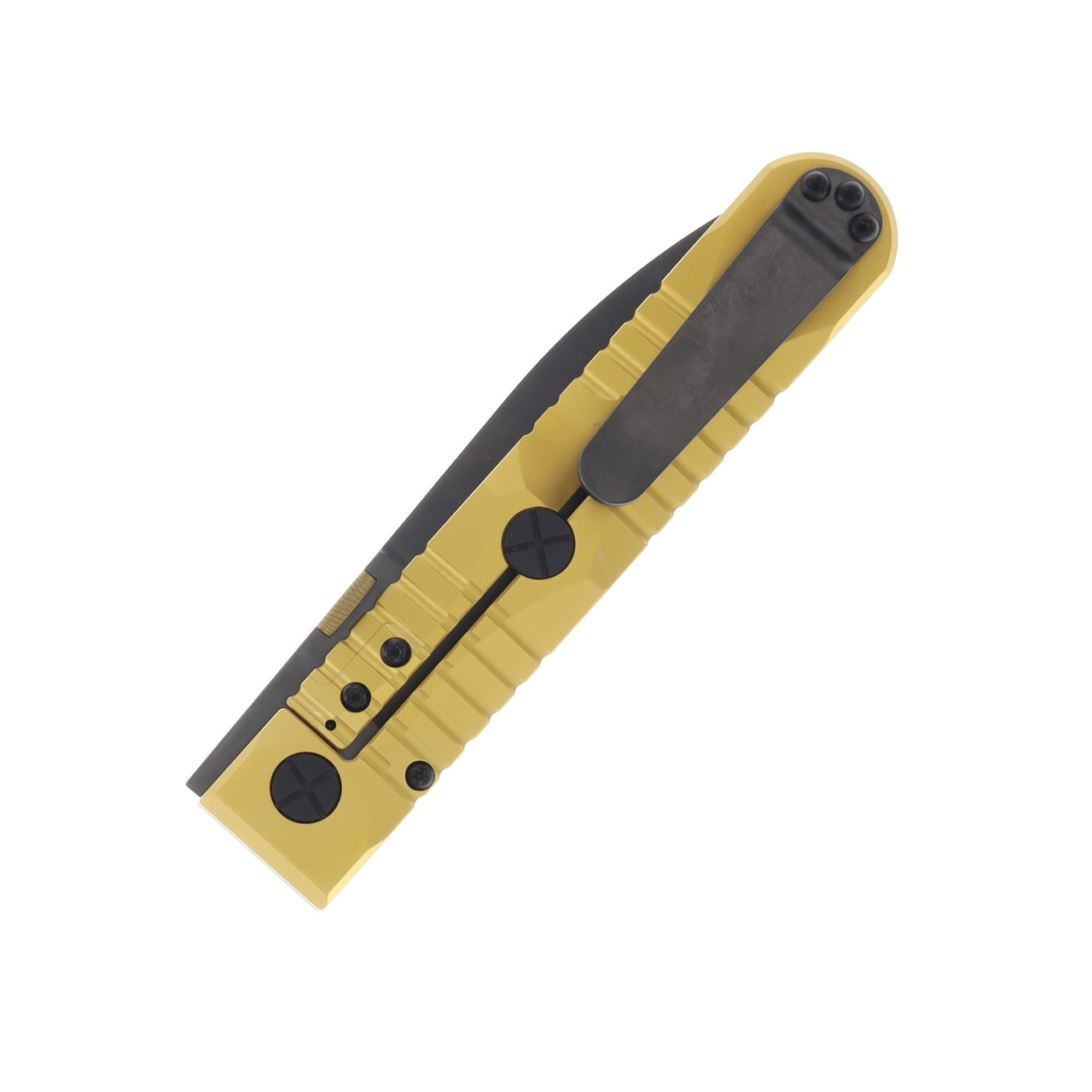 Elishewitz Les George Ek Integral Folder Dagger Brass ECKIDGGD