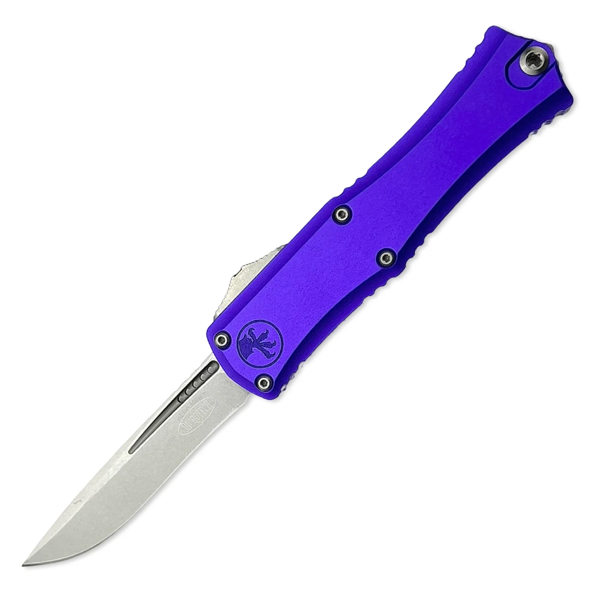Microtech Hera II Mini Recurve Purple Stonewash Standard