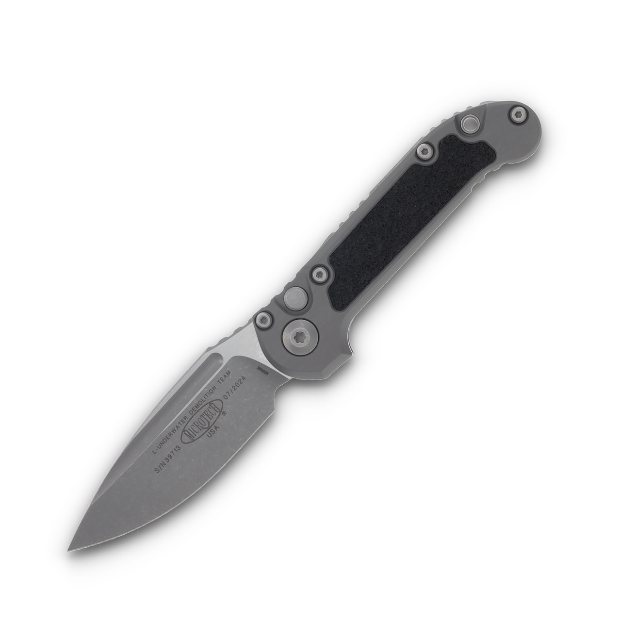Microtech L.U.D.T. S/E Gen III Natural Clear Apocalyptic Standard