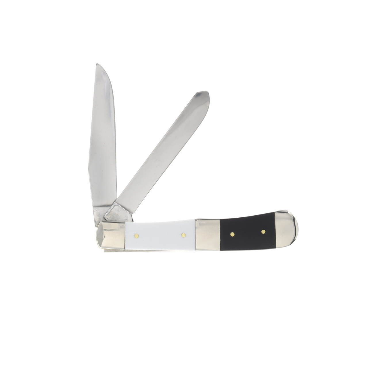 Case XX U.S. Army Black and White Smooth Synthetic Center Bolster