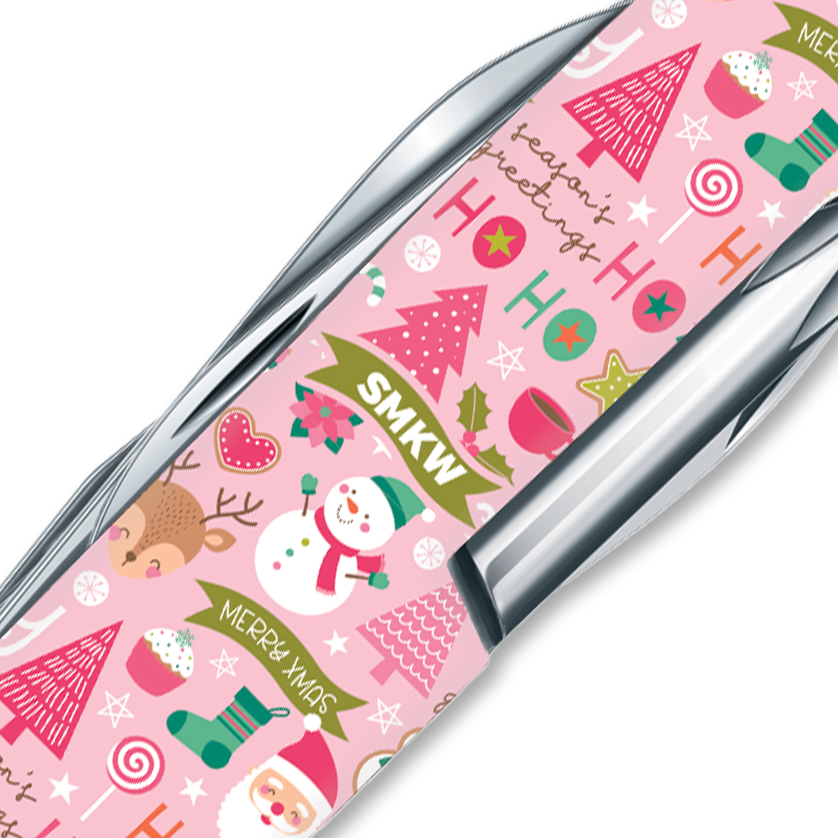 Victorinox Pink Christmas Tinker V1170 - Smoky Mountain Knife Works