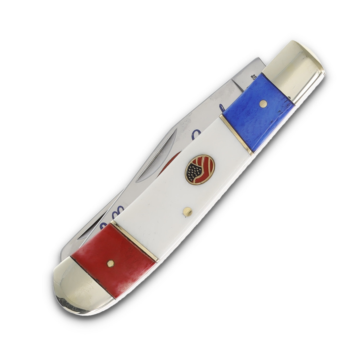 Frost Steel Warrior Trapper Folding Knife All American Series