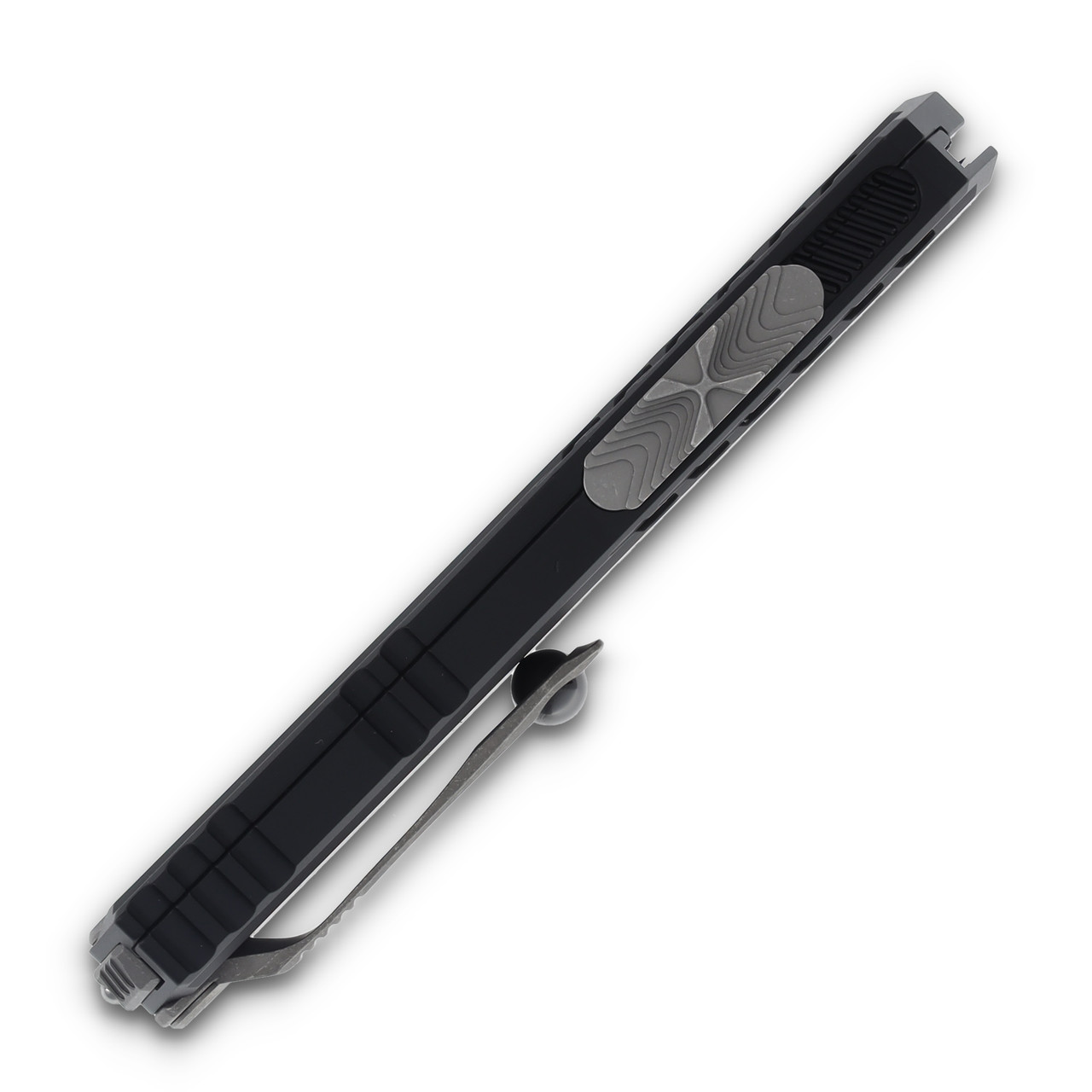 Microtech Cypher II D/E Apocalyptic Standard AUMT124210AP - Smoky