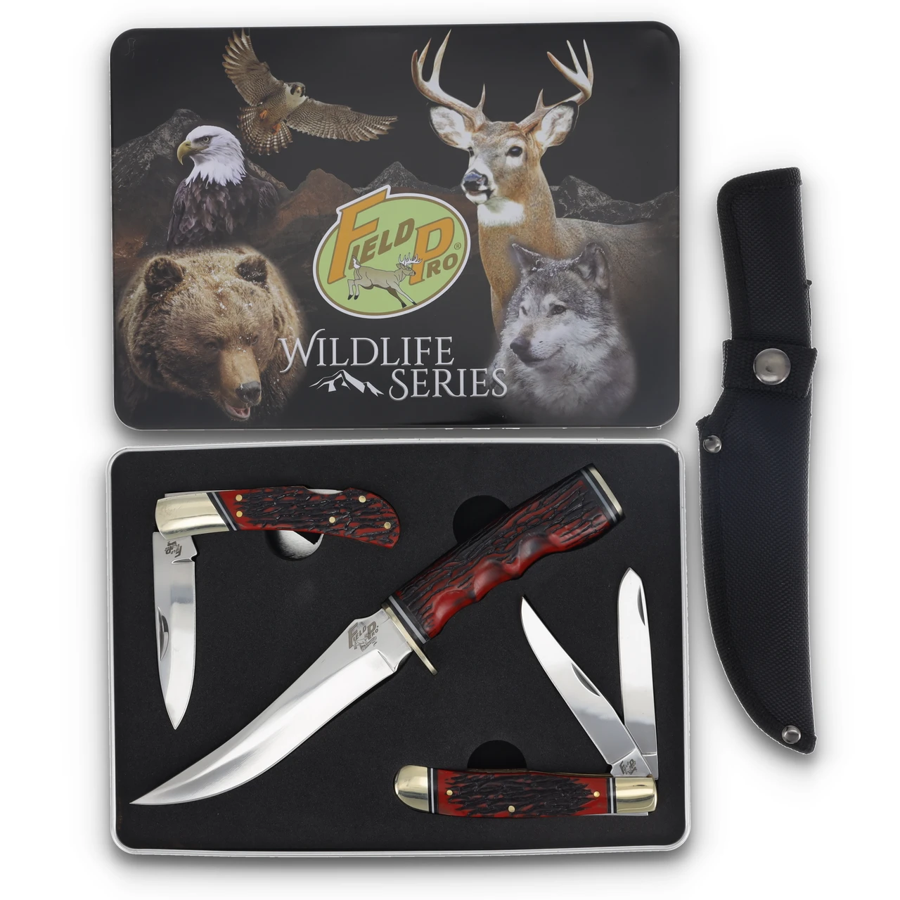 Frost Wildlife Series Field Pro 3 Piece Set in Tin