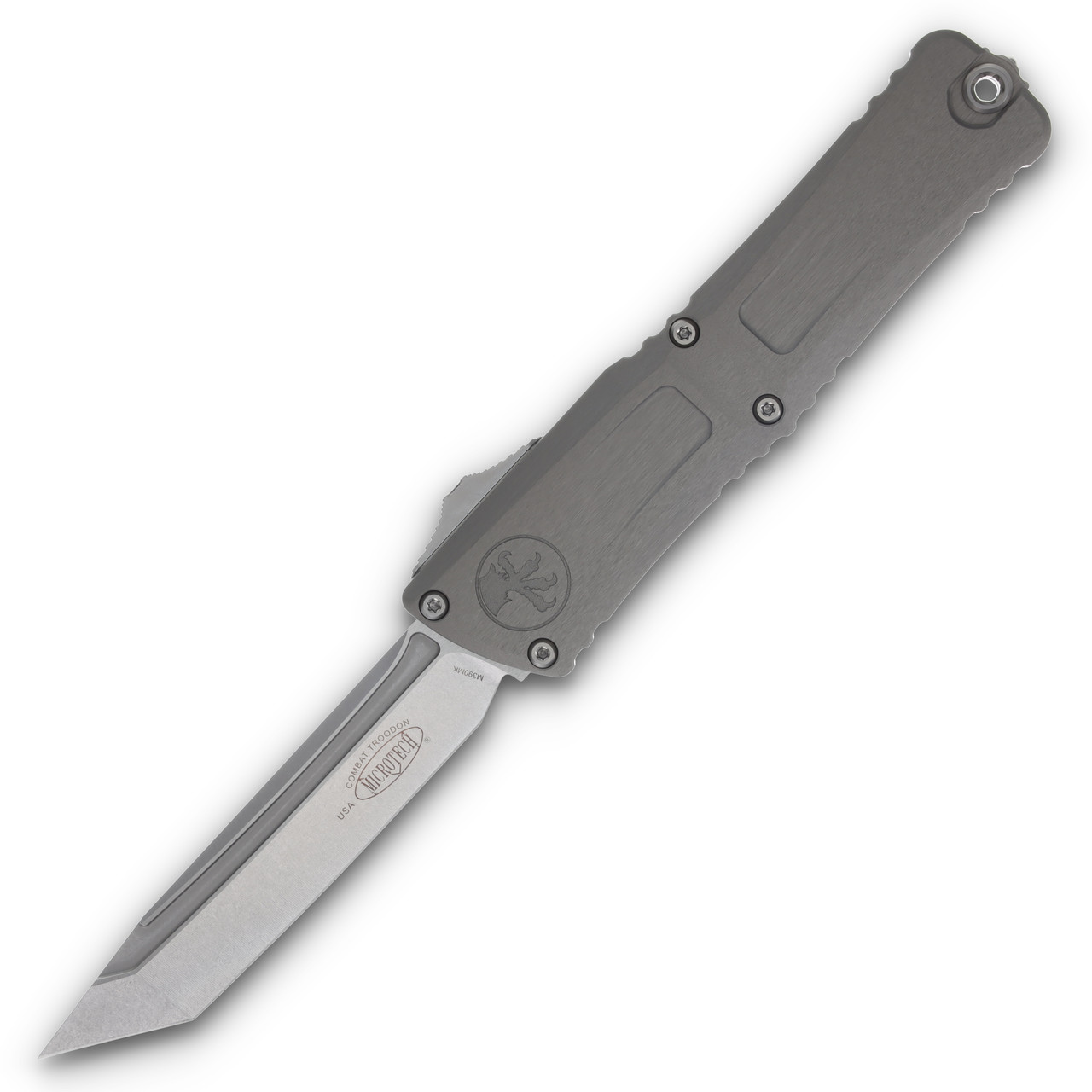 Microtech Combat Troodon TE Gen III Natural Clear Stonewash Tanto