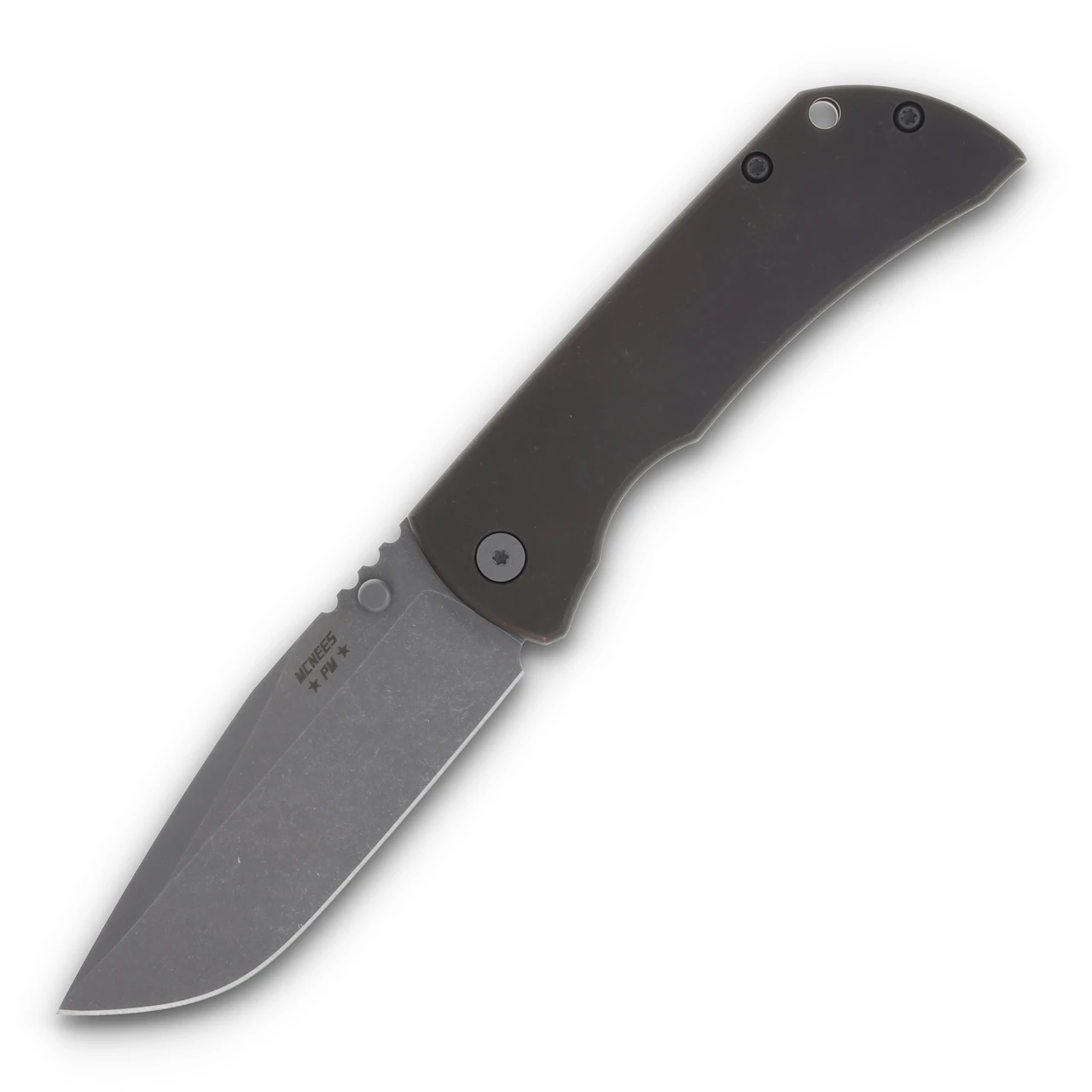 McNee's Custom Knives MAC2 3.5 Atomic Bronze