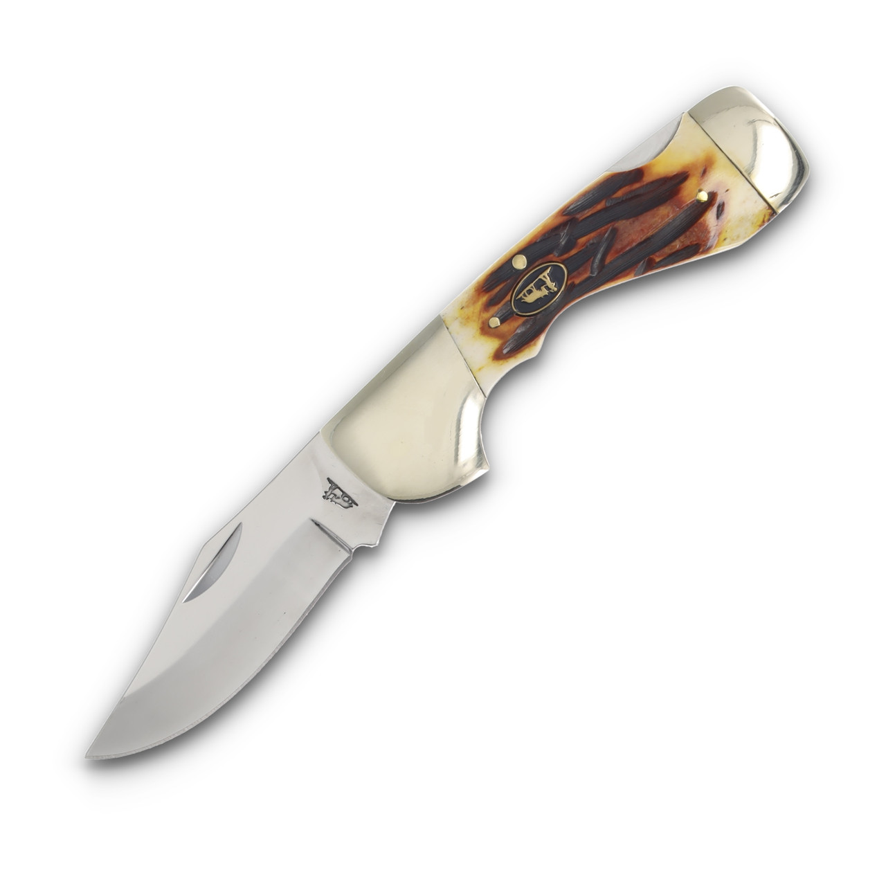 Frost Black Hills Steel Blue Tick Choctaw Lockback