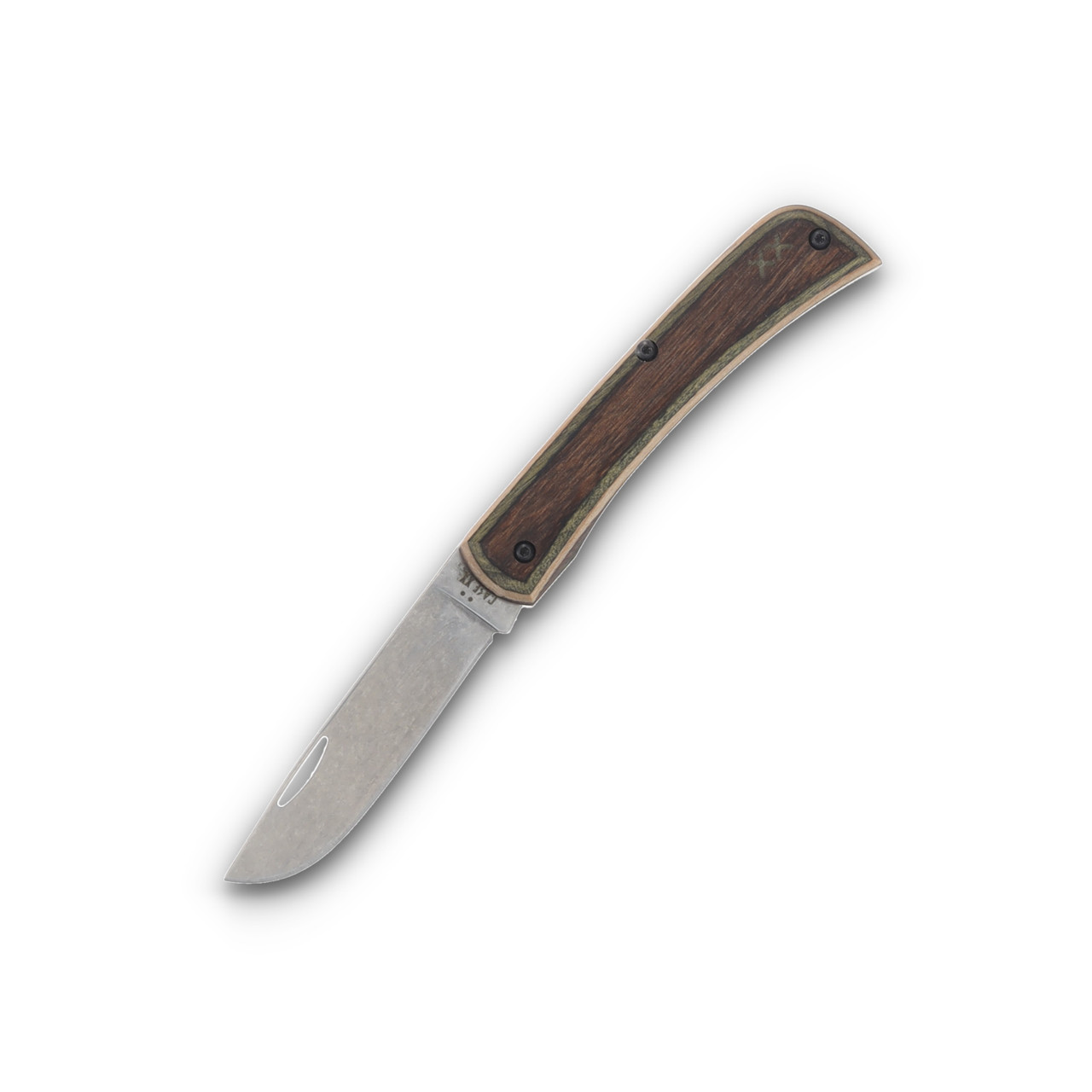 Case XX Crossroads Sod Buster Jr Folding Knife S35VN/Camo Supreme Wood CA66381