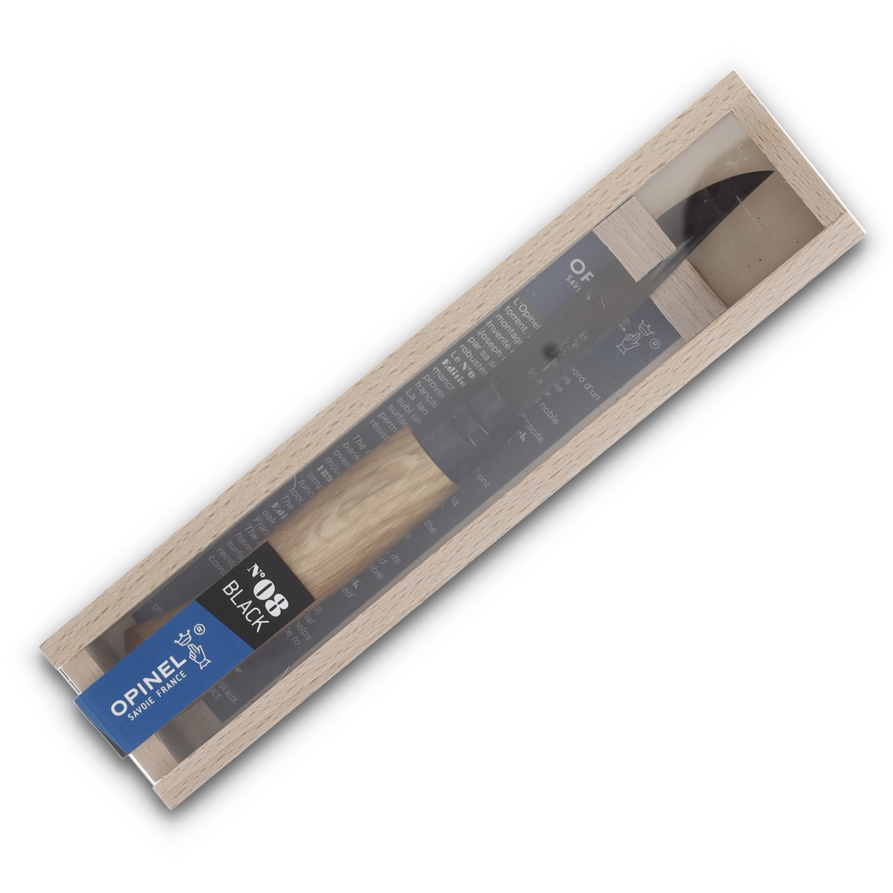 OPINEL No.08 Black Oak Folding Knife OP002172 - Smoky Mountain 
