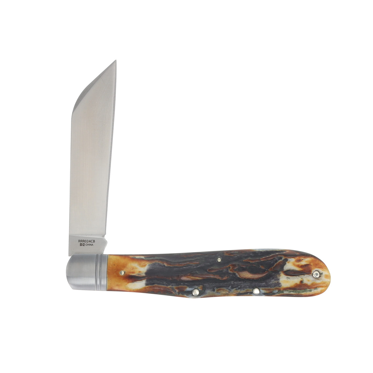 Rough Ryder Reserve Granddaddy Barlow D2/Jigged Cinnamon Bone