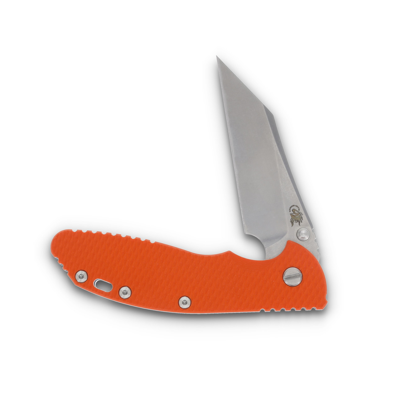Hinderer XM-24 4.0 Skinny Wharncliffe Stonewash Blue Titanium