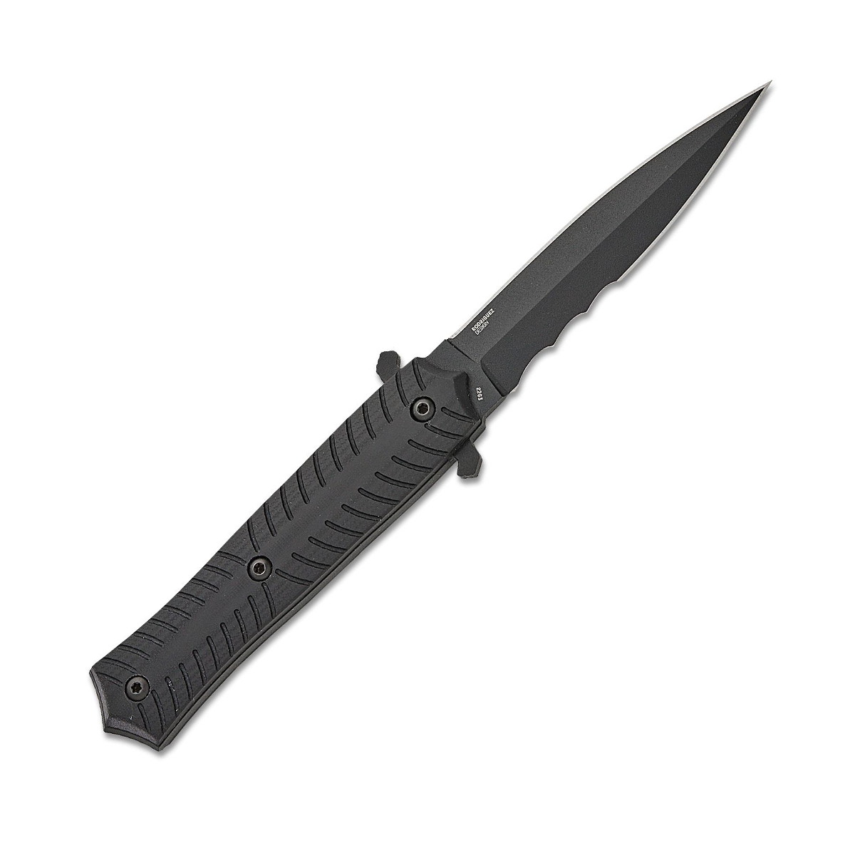 CRKT Xolotl Fixed Blade Knife 4.35in Partially Serrated G10