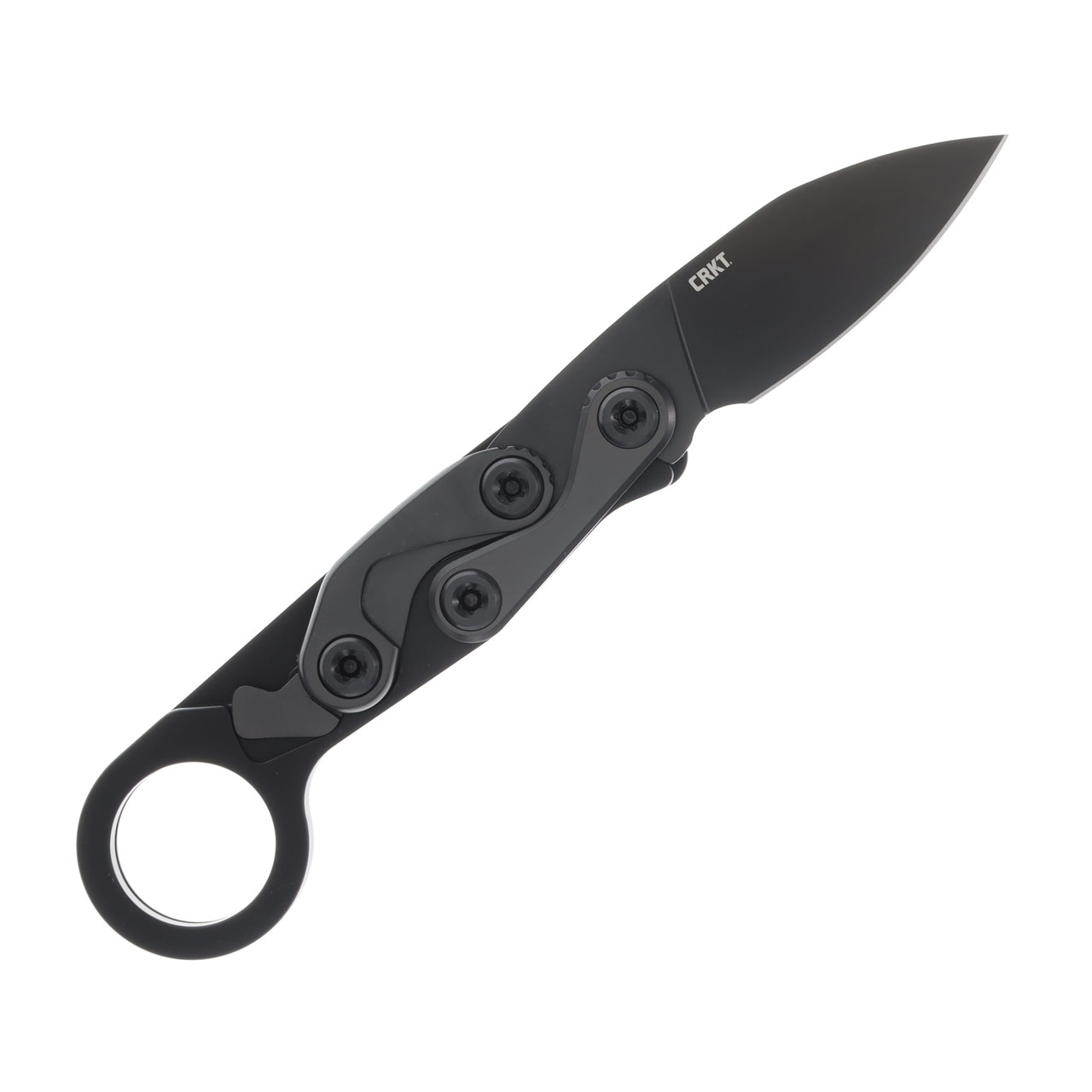 CRKT Provoke EDC Folding Karambit Black 2.56in Ti Nitride Drop