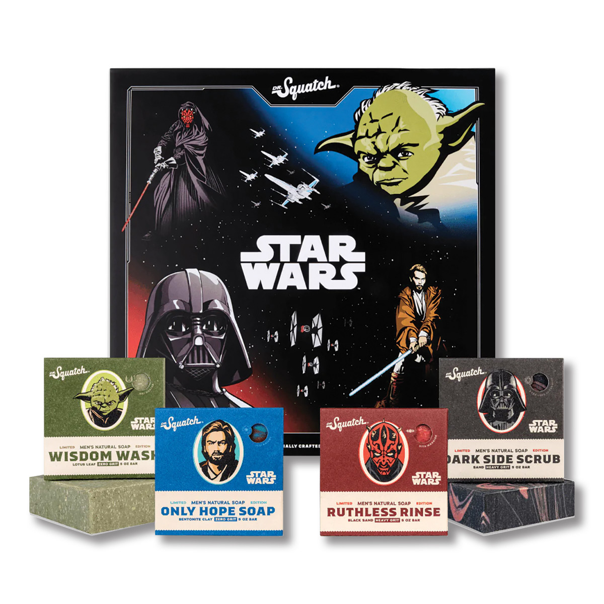 Dr. Squatch Star Wars Collection I Hydrating Handmade Soaps