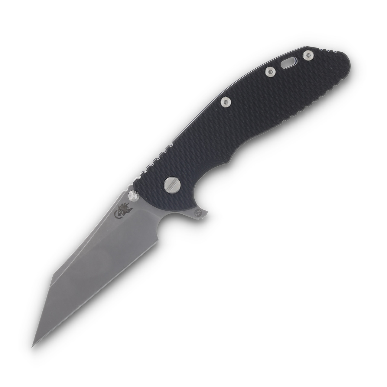 Hinderer 4.0 XM-24 Skinny Wharncliffe Tri-Way Battle Blue Black G-10