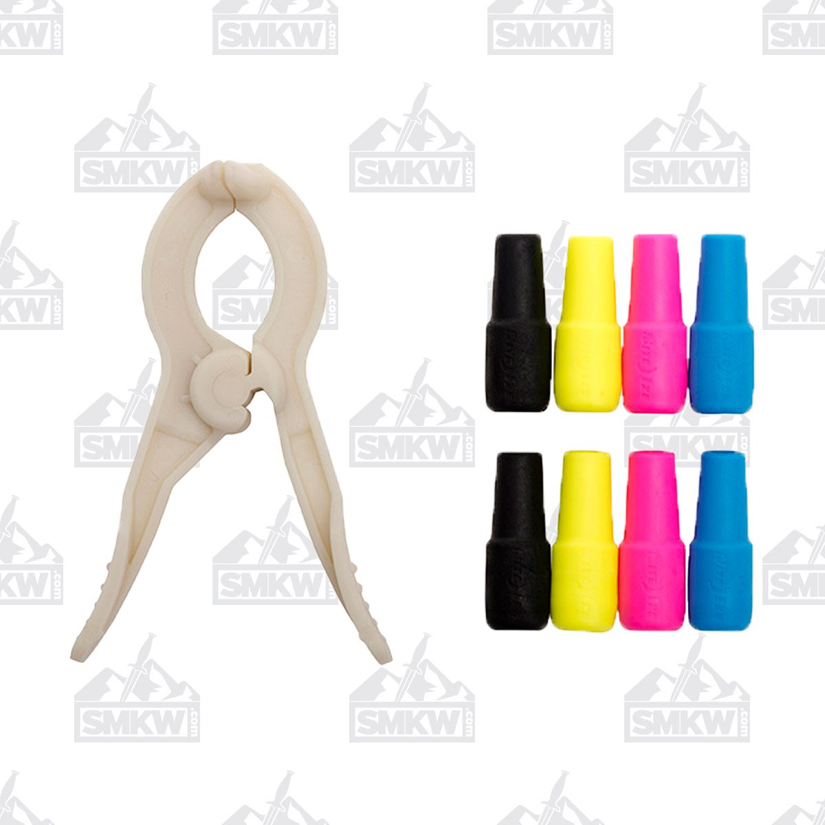 Nite Ize CordCollar Cord ID and Protection Assorted Color 8-Pack NI43305