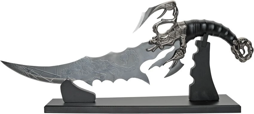 Scorpion Sword Black ABS 21in Comb Edge Blade