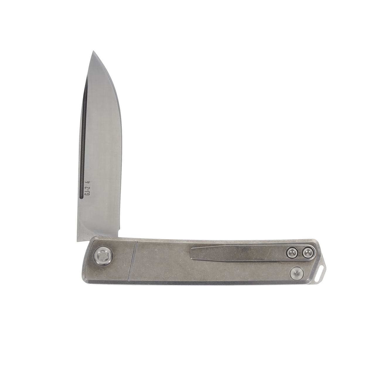 Medford Gentleman Jack 2 S45VN Tumbled Drop Point Blade Tumbled