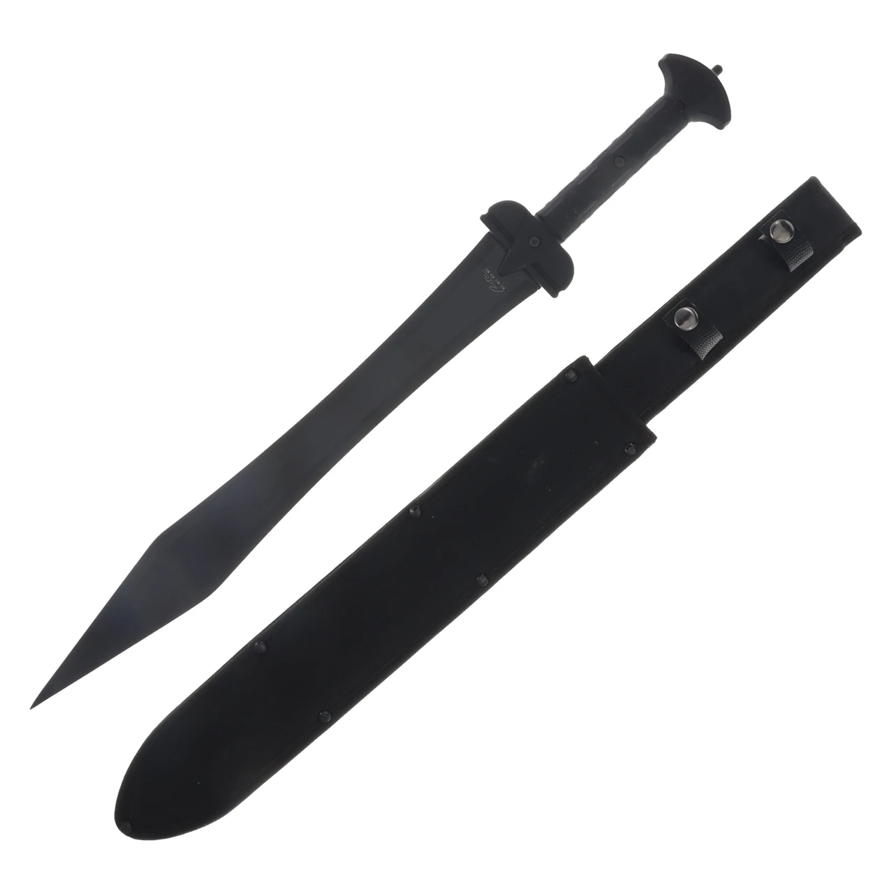 Szco 24 Inch Combat Gladius Sword Black w Nylon Sheath 927028