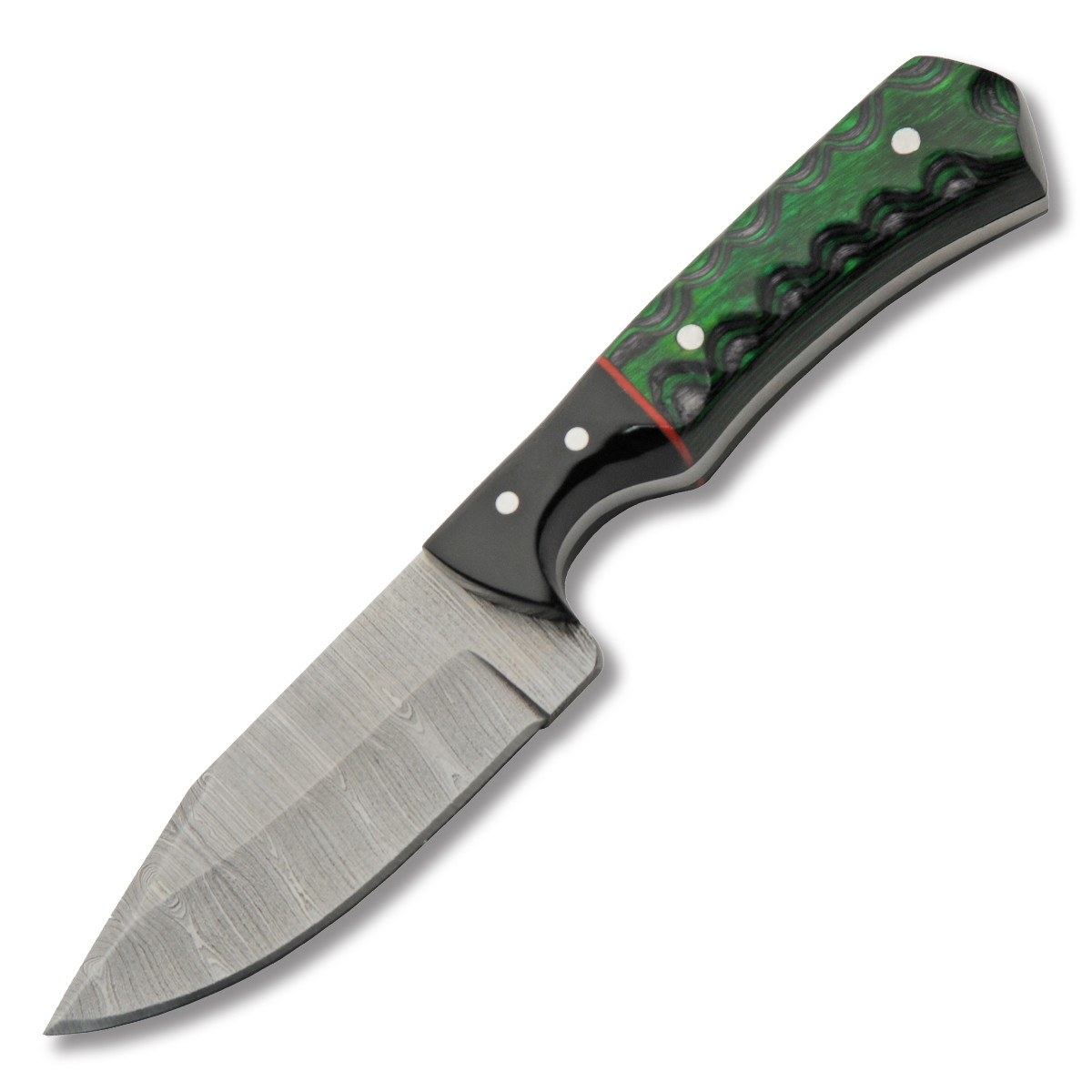 Szco 6.5 Inch Emerald Wood Skinner Leather Sheath DM1404GN
