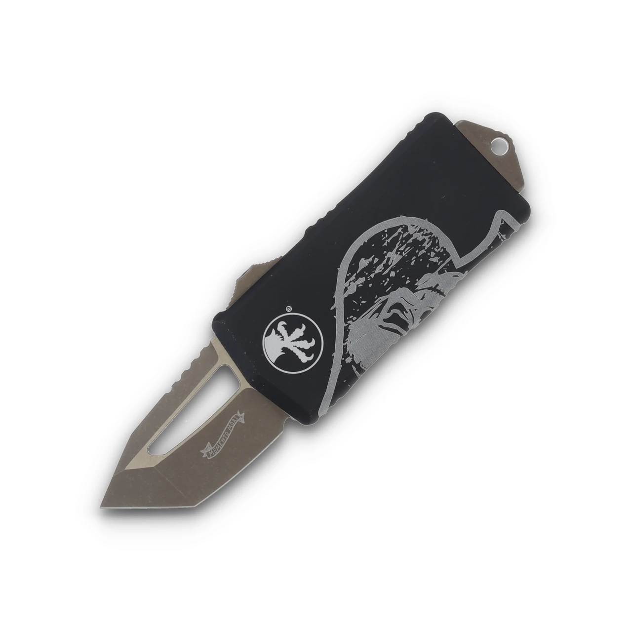 Microtech EXOCET T/E BRONZE STANDARD DEATHCARD SIGNATURE SERIES AUMT15813DCS