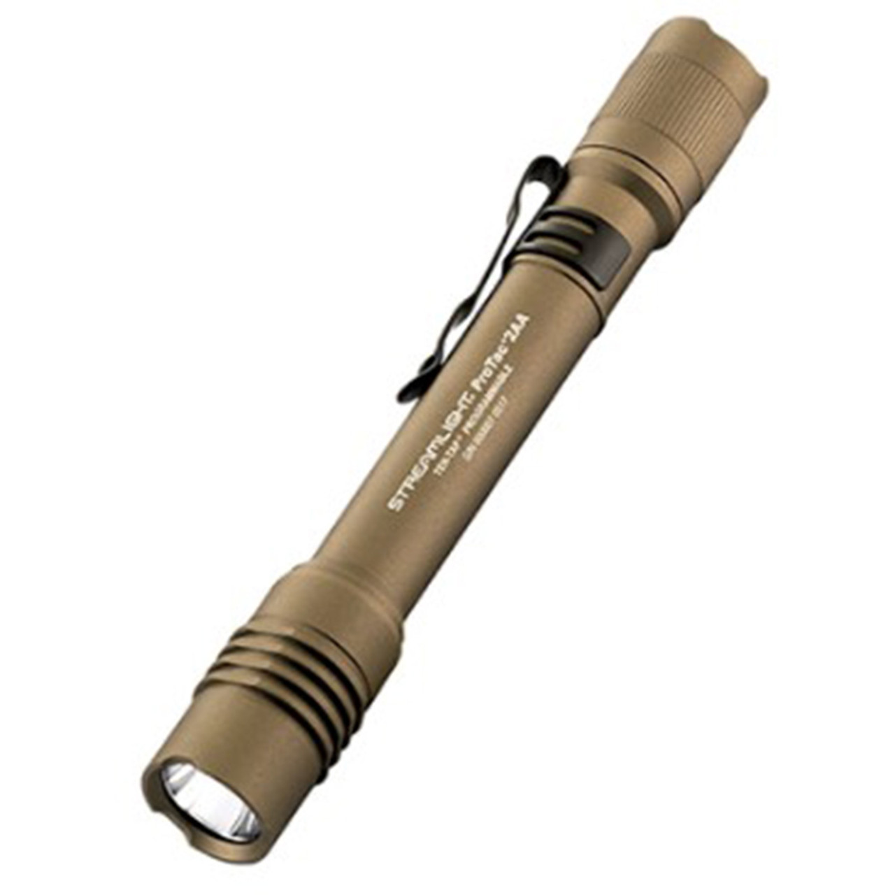 STREAMLIGHT ProTac 2AA-X - Includes (2) "AA" Alkaline batteries and holster - Clam - Coyote STL88072