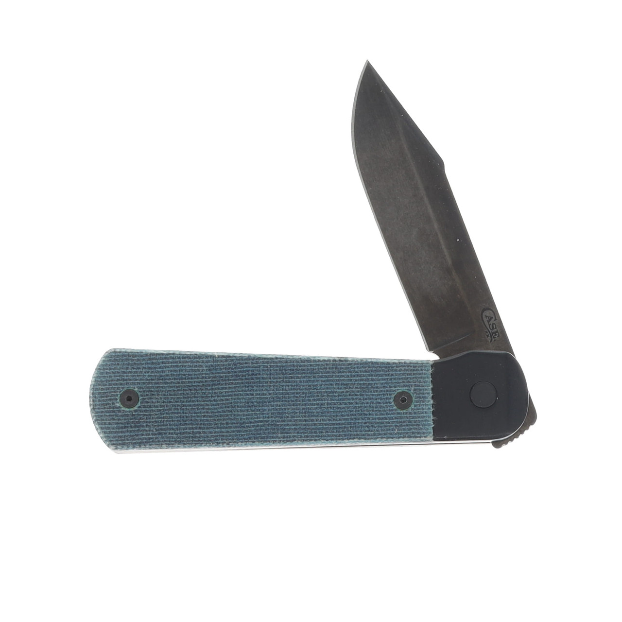 Case XX Longhouse Folding Knife DLC Spear Point/Blue Denim Canvas